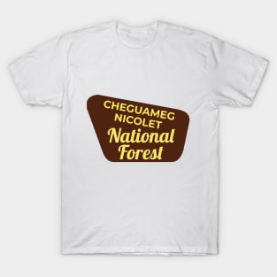 Chequamegon Nicolet National Forest T-Shirt